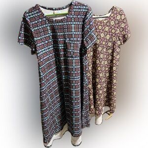 One Set of 2 Small LuLaRoe Dresses
